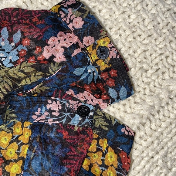 LOFT small petite pull on floral boho dress - Picture 11 of 11